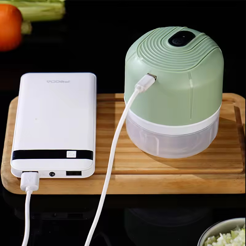 Electric Garlic Grinder Masher USB Rechargeable mini Mixer mini Blender portable mini garlic masher