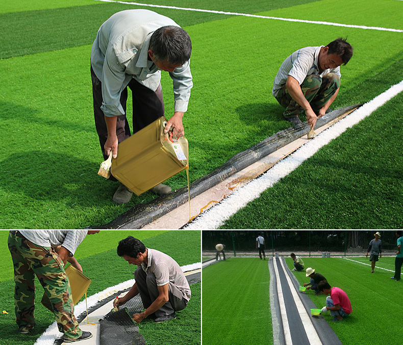 installation synthetic grass garden lawn landscape artificial grass glue soccer artificial turf glue adhesive glue for turf