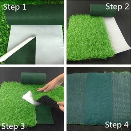 QINGZHOU 15cm x 10m joint grass tape artificial grass glue artificial lawn turf connecting tape joint tape for artificial grass