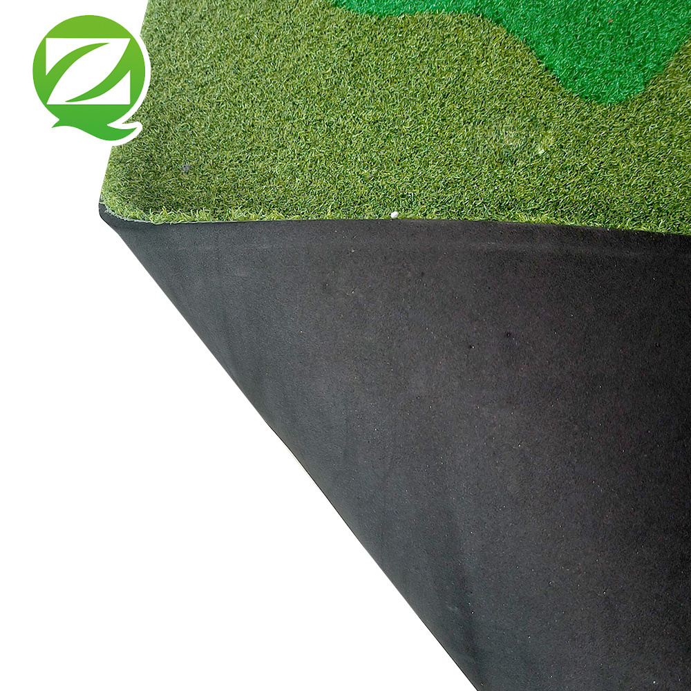 QINGZHOU mini golf course customized mini golf putting green 18 holes training mat golf greens