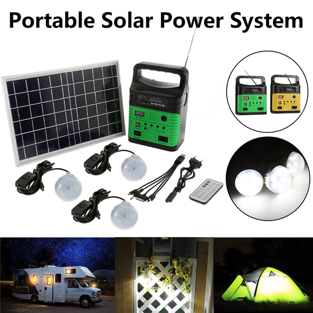 Solar Light USB Solar Portable Lamp Outdoor Night LED Bulb Lamps Market Emergency Camping Light