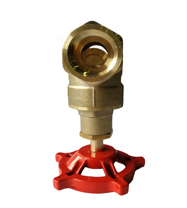 Green Valves 1/2 inch model brass gate valve FF thread gate valve with aluminium handle