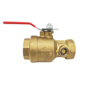 Green Valve High Quality 2 inch Brass Test Drain Ball Valve Test drain valve 1 inch