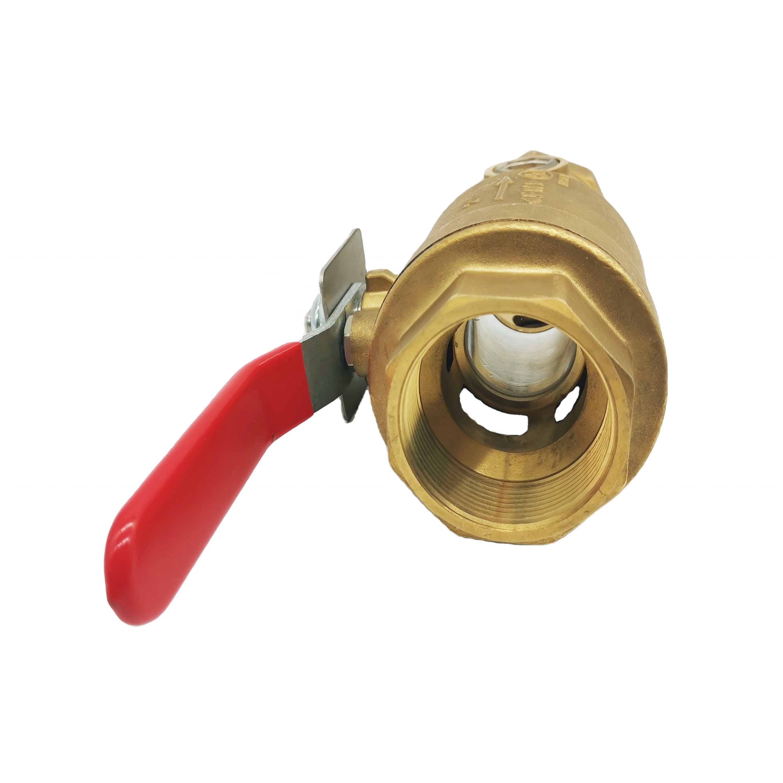 Green Valve High Quality 2 inch Brass Test Drain Ball Valve Test drain valve 1 inch