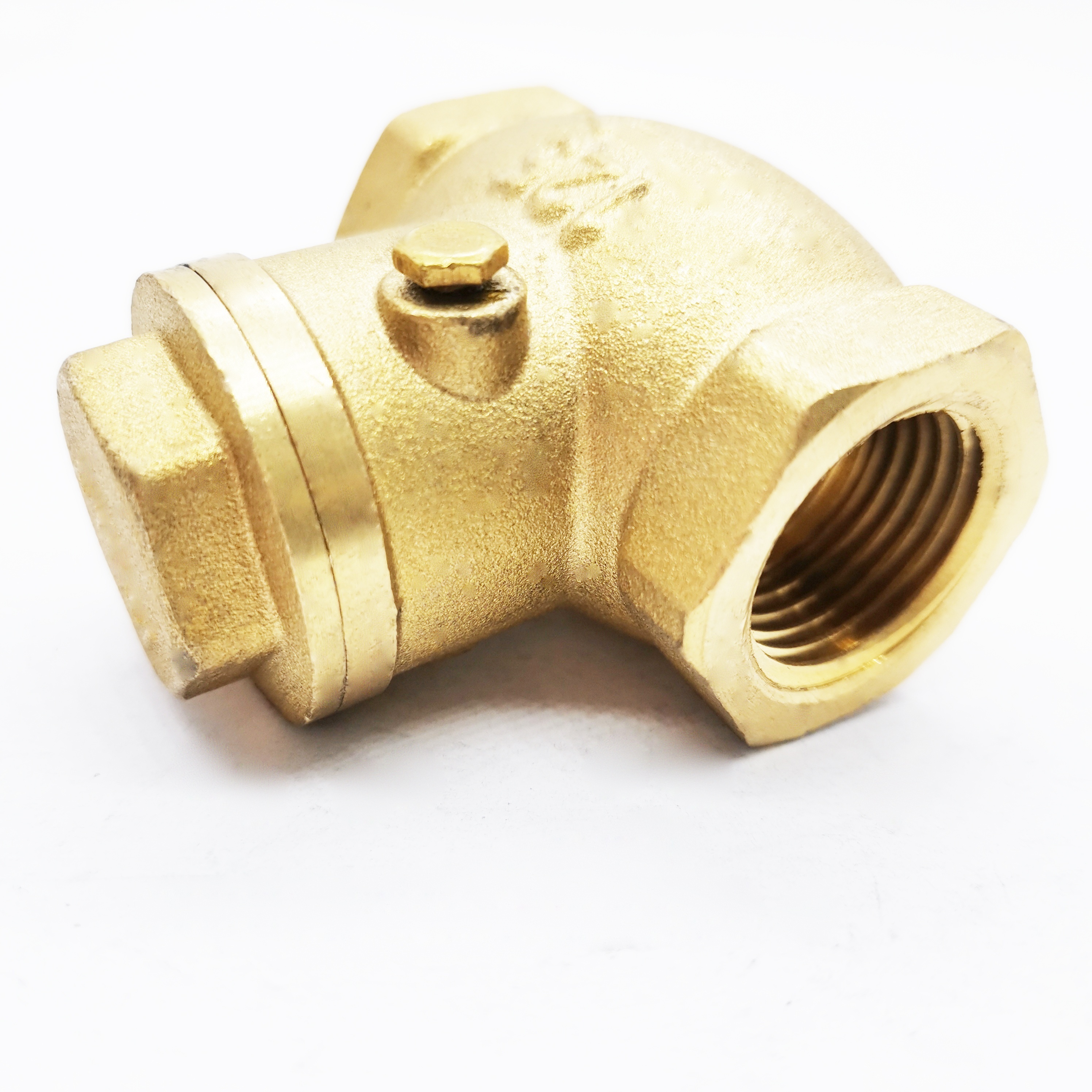 Green Valve VALVULA CHECK SWING CHECK SWING BRIDADO brass swing check valve factory price