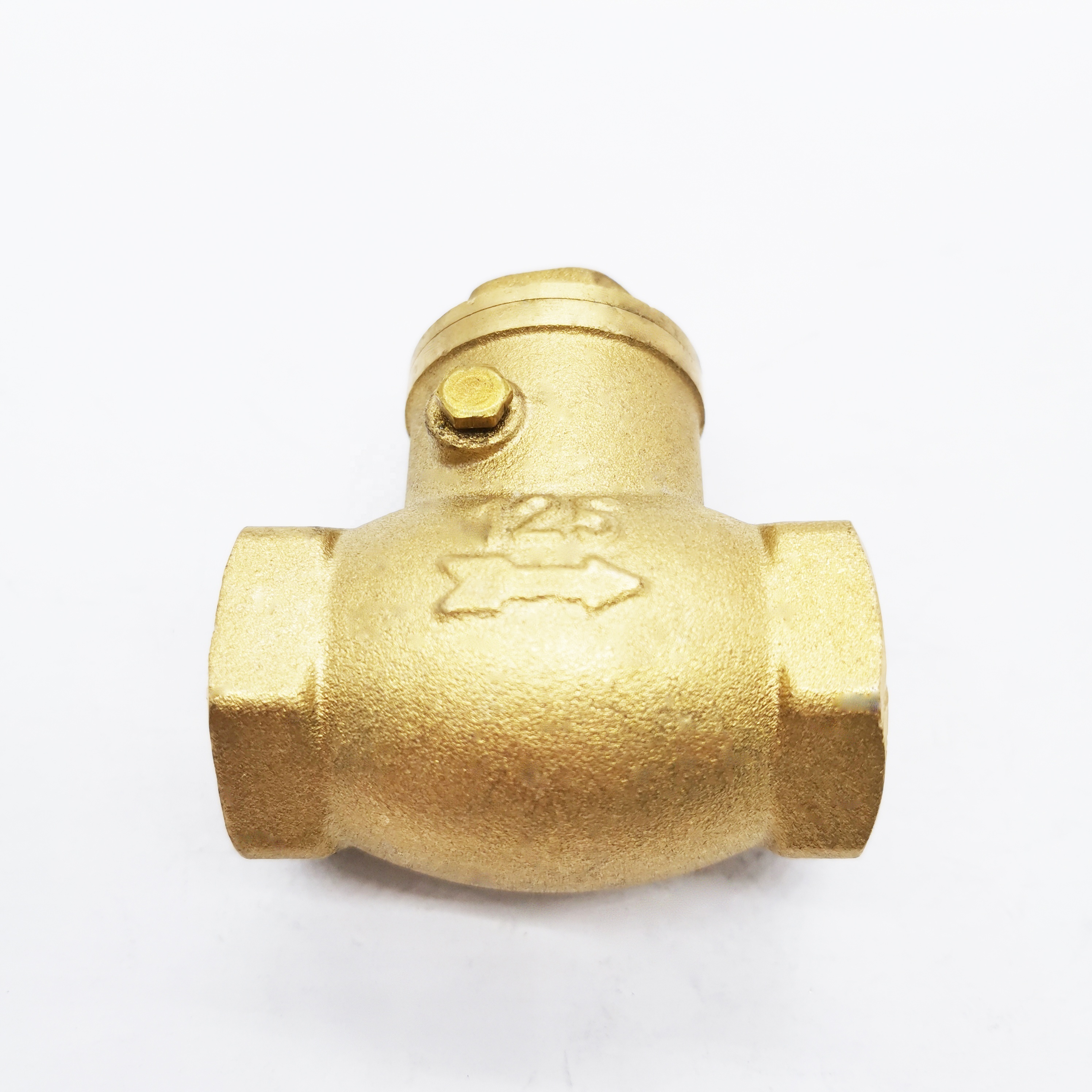 Green Valve VALVULA CHECK SWING CHECK SWING BRIDADO brass swing check valve factory price