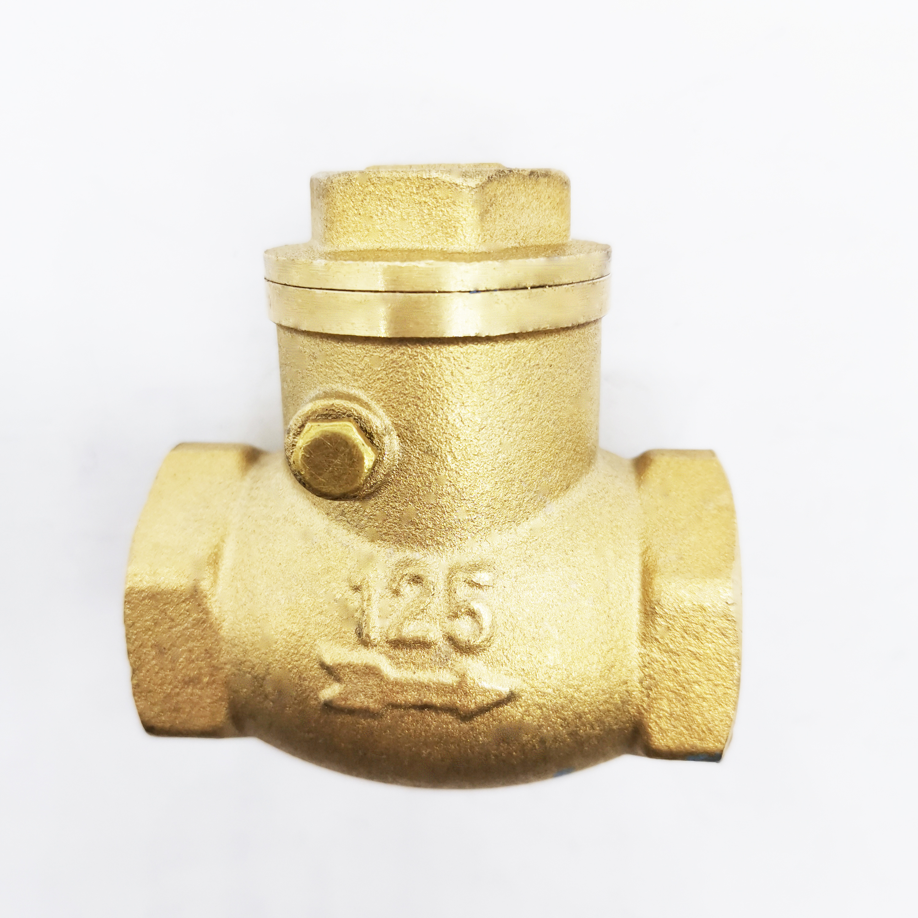 Green Valve VALVULA CHECK SWING CHECK SWING BRIDADO brass swing check valve factory price