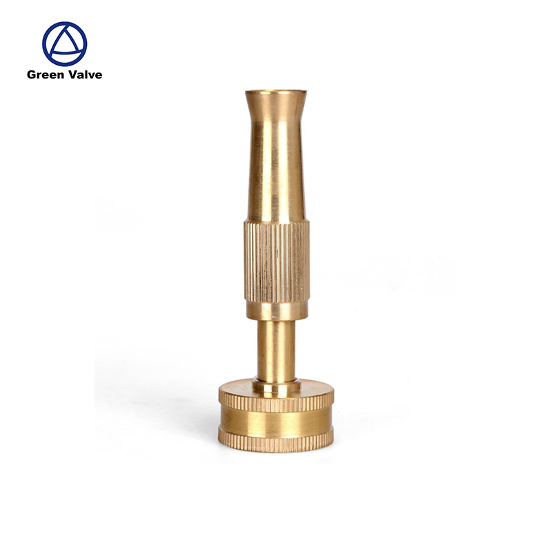 Heavy duty Garden Hose Twist Nozzle Solid Brass power SPRAYER