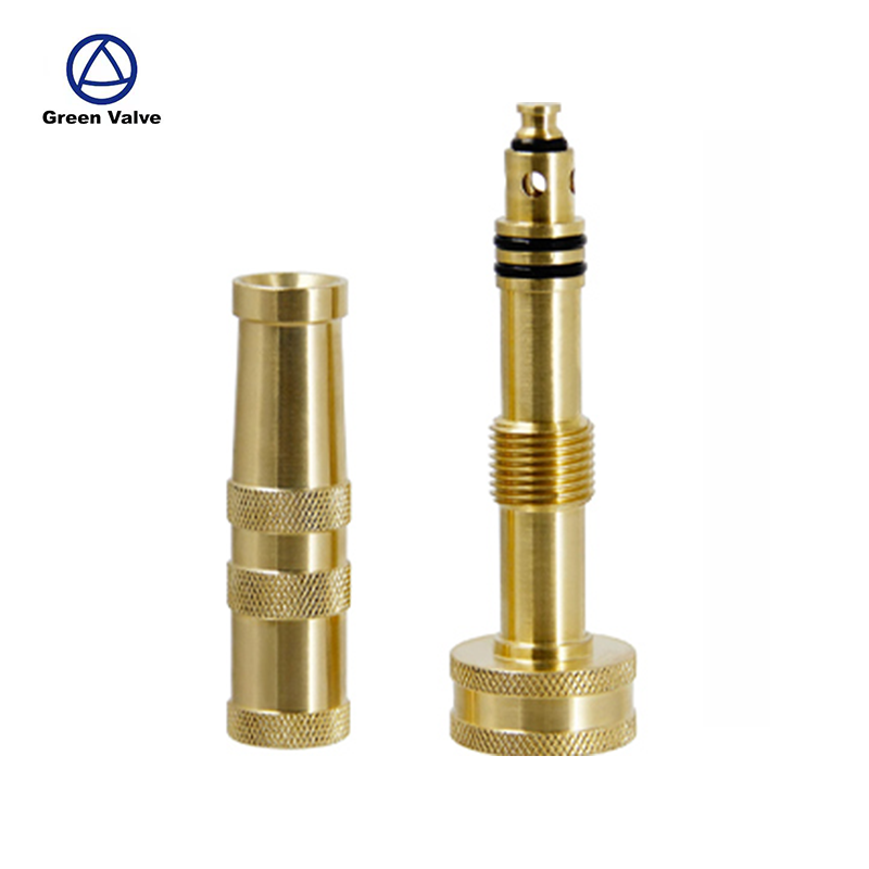 Heavy duty Garden Hose Twist Nozzle Solid Brass power SPRAYER