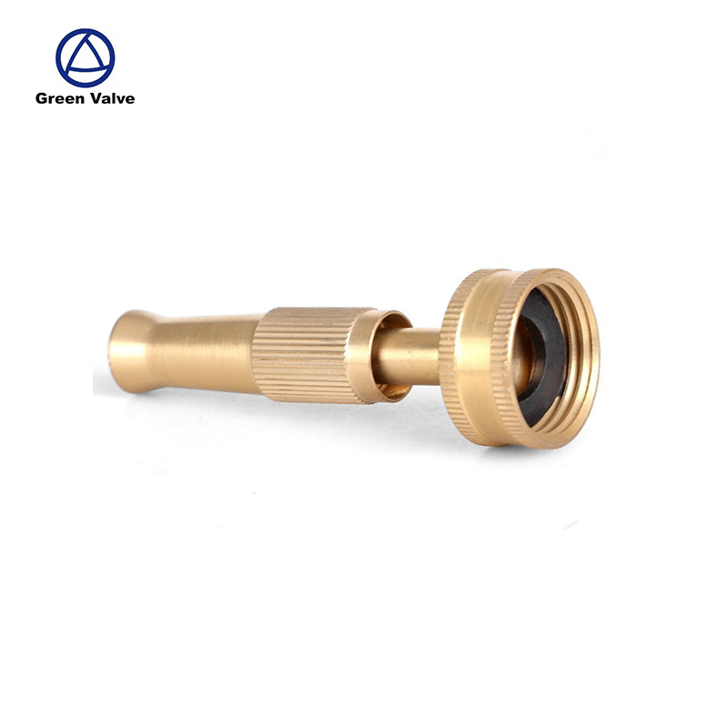 Heavy duty Garden Hose Twist Nozzle Solid Brass power SPRAYER