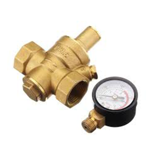 Brass Water Pressure Regulator Reducing Valve for Hydraulic/Water Purifier