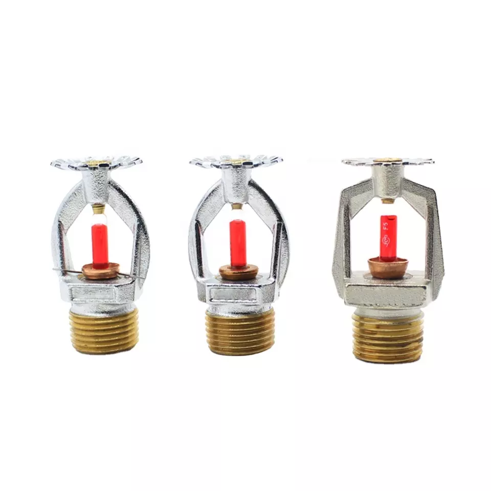 Green Valve Brass Upright or Pendent Fire Fighting Sprinkler Head equipment suppliers 3/4 inch fire vqalve