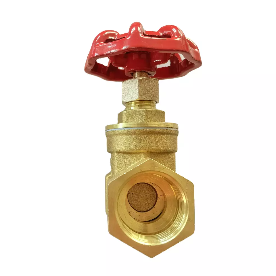 Green Rain valves High quality 1/2 inch DN50 NPT Thread Brass Gate Valve/Sluice Valve