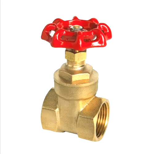 Green rain valves high quality 3/4 inch NPT BSP Threaded Brass Gate Valve with  steel handwheel