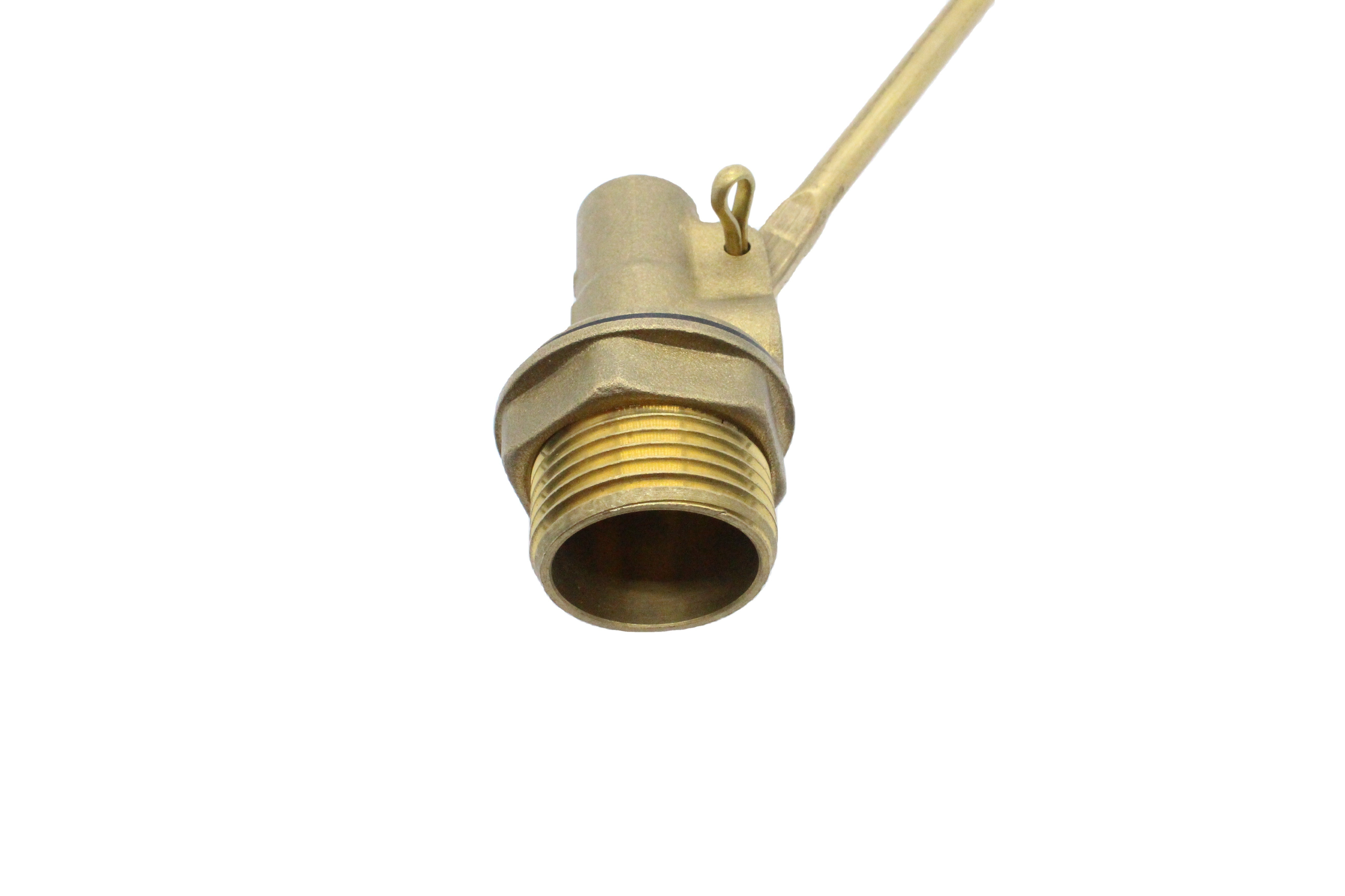 Green Valve High Quality Hydraulic 1/2inch  Brass Float Ball Valve with brass core and plastic ball