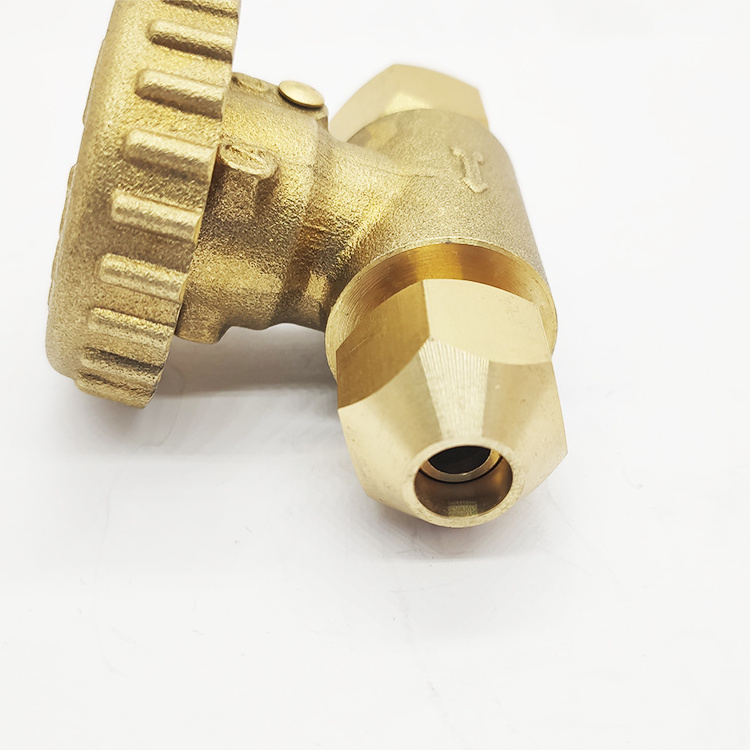 Green valve High quality liquefied petroleum gas cylinder brass valve burner control valves