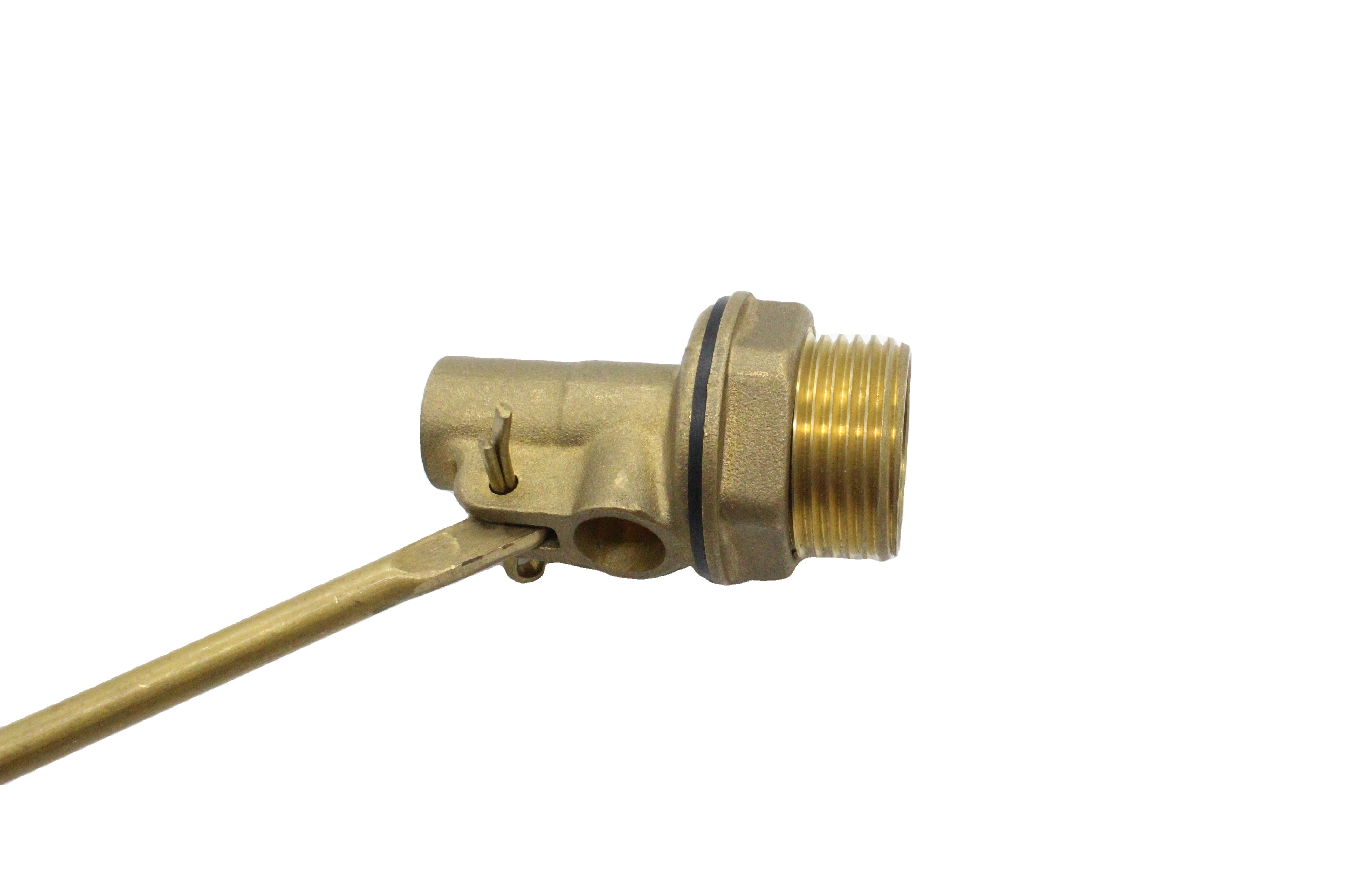 Green Valve High Quality Hydraulic 1/2inch  Brass Float Ball Valve with brass core and plastic ball