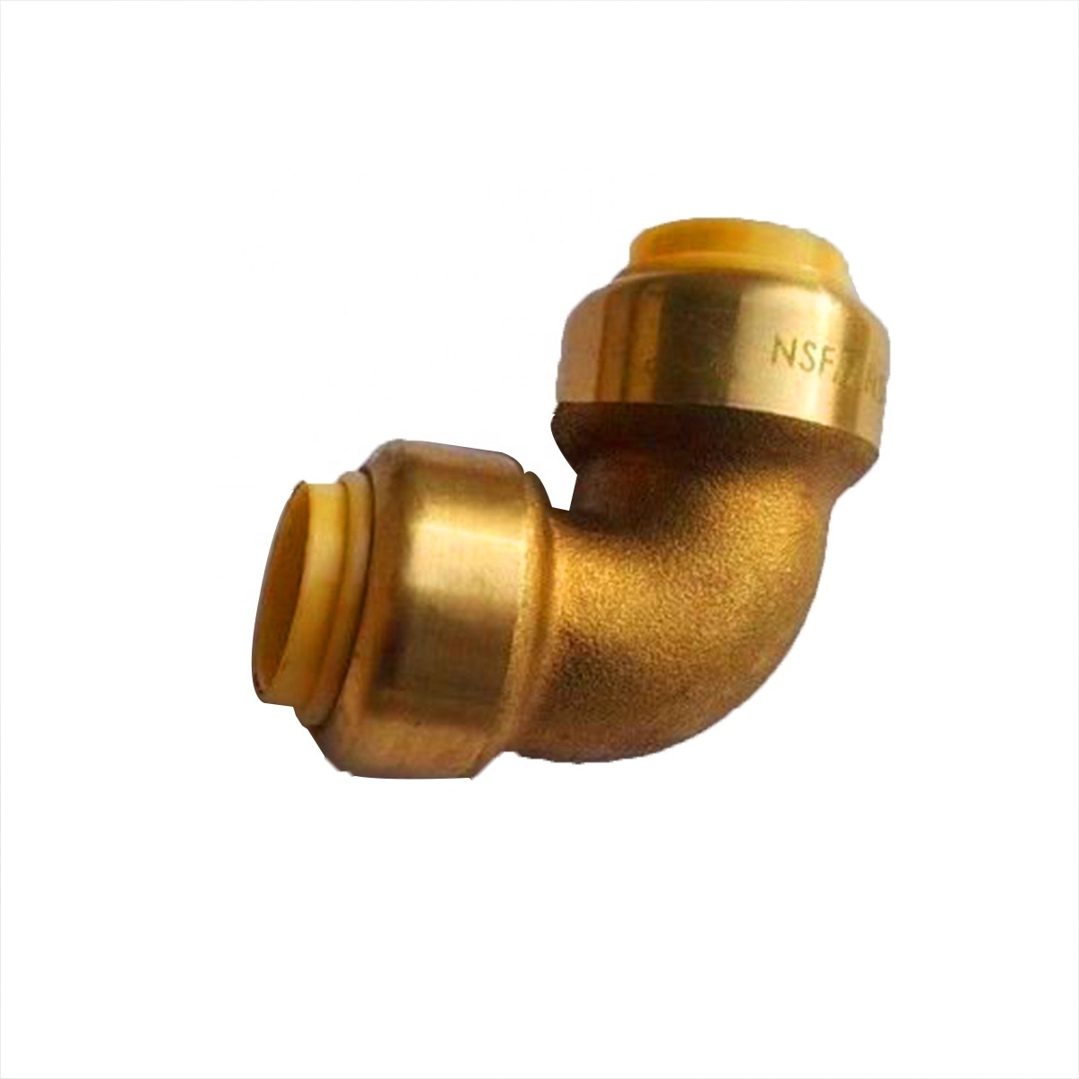 Green Valves Hight Quality Plumb Push fit LeadFree Brass copper pipe fitting 90 degree Elbow