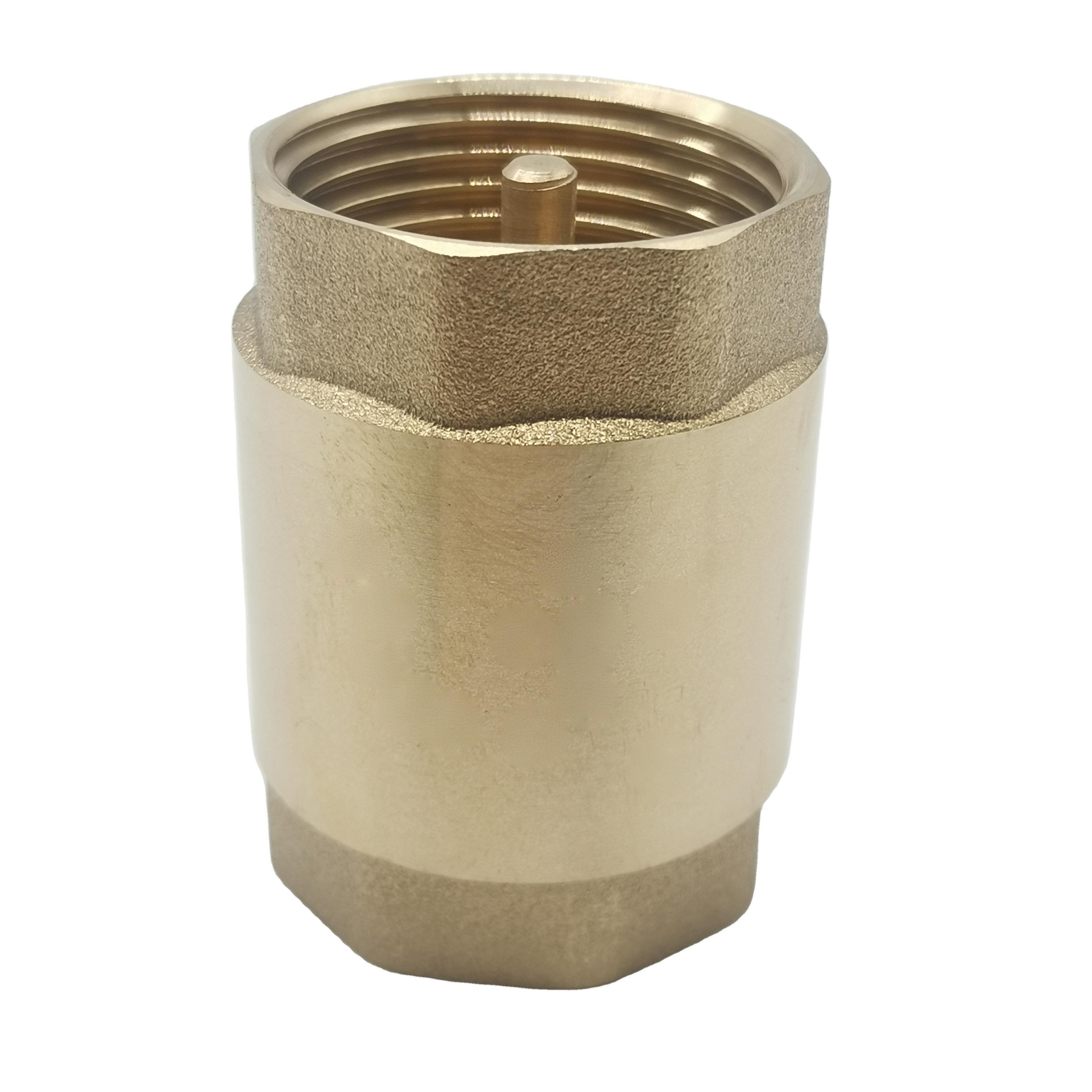 Green Valve  Brass body Copper core Baffle way 2 inch brass check valve with price