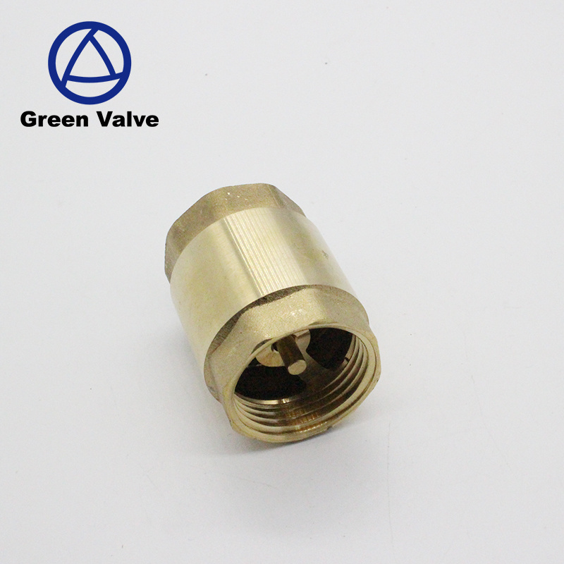 Green-GutenTop 1/2'' 1 1/2'' 2 1/4'' 3 inch Brass Spring loaded Swing Water Meter air Non Return Check Valve