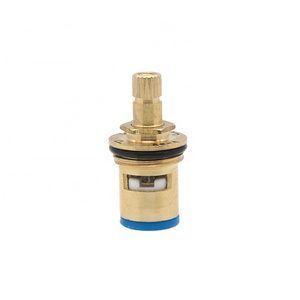 Green valve high quality brass ceramic disc valve core quick open ceramic cartridge for faucet