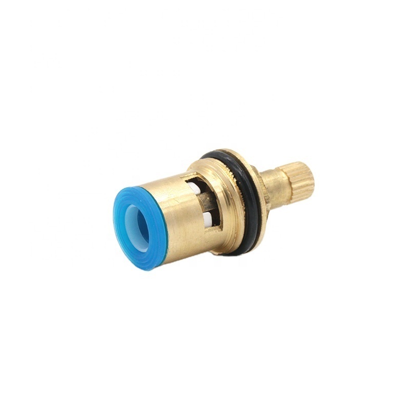 Green valve high quality brass ceramic disc valve core quick open ceramic cartridge for faucet