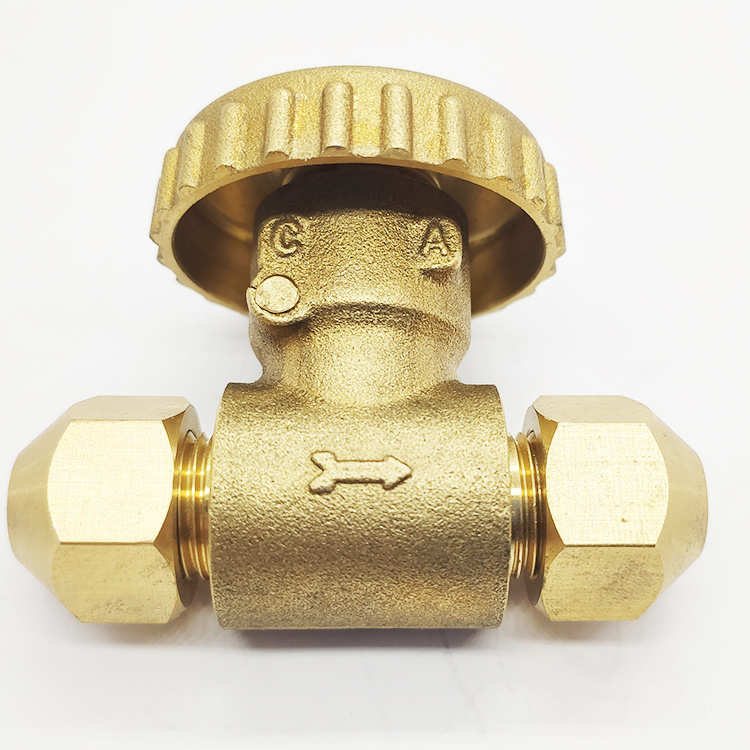 Green valve High quality liquefied petroleum gas cylinder brass valve burner control valves