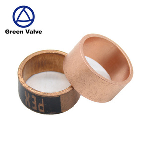 Green Valve High Quality 3/4inch  Copper PEX Crimp Ring