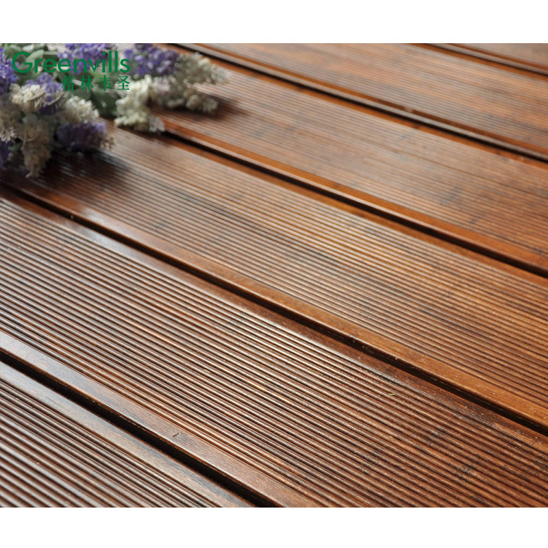 Guangdong Bamboo outdoor decking strand woven bamboo decking swimming pool outdoor deck