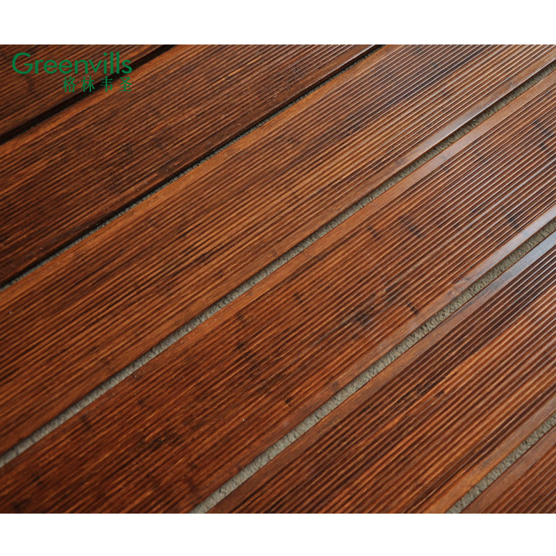 Guangdong Bamboo outdoor decking strand woven bamboo decking swimming pool outdoor deck