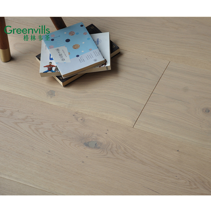 300mm Big size wide plank white oil engineered oak timber flooring modern oak wood flooring wholesale for Australia