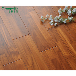 Wholesale price solid wood flooring teak wood parkett hot sale teak product hardwood flooring