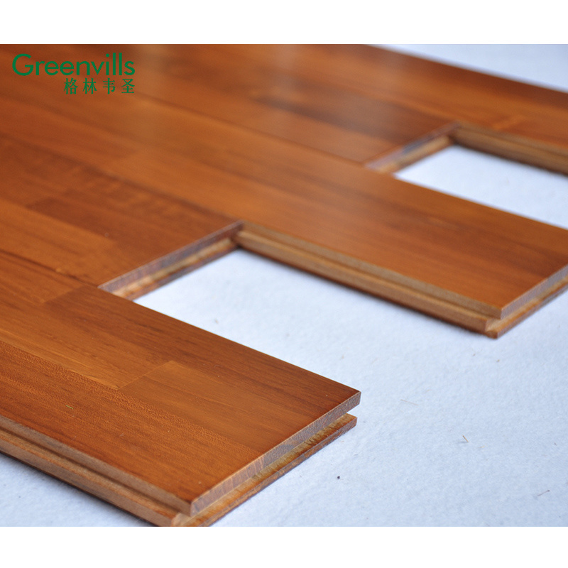 Wholesale price solid wood flooring teak wood parkett hot sale teak product hardwood flooring