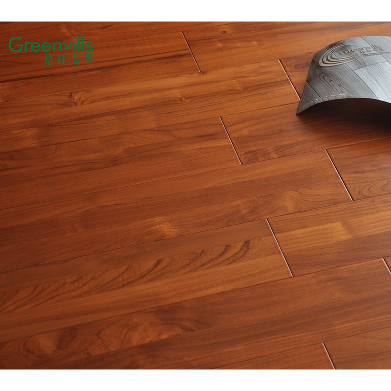 Guangzhou 18mm wholesale price solid burma teak hardwood flooring