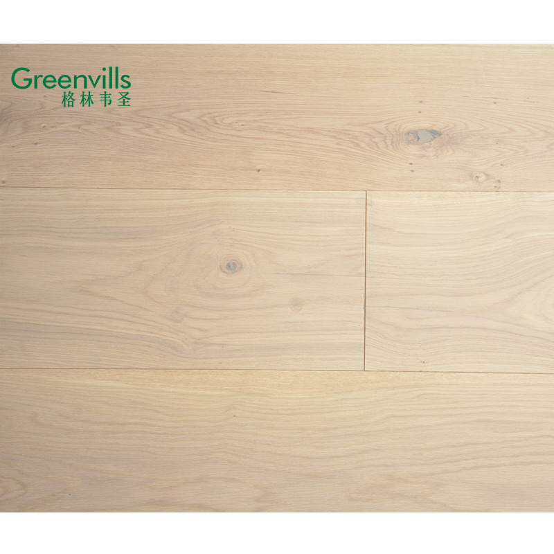 300mm Big size wide plank white oil engineered oak timber flooring modern oak wood flooring wholesale for Australia