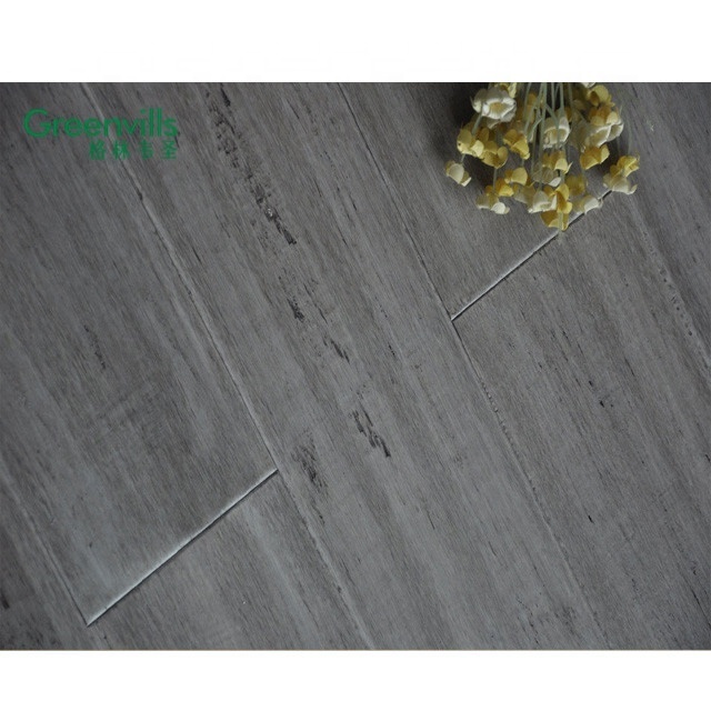 Hot sale carbonized strand woven bamboo flooring/floating floor in bamboo 14mm thickness