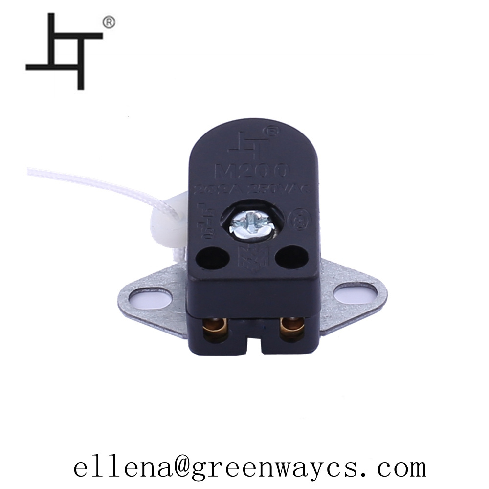 ENEC certified mini momentary pull cord switch electrical handle switch for table lamp