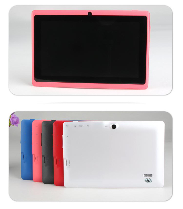 Cheapest Q8 Q88 Tablet 7 inch android 4.4 512MB 4GB Allwinner A33 Tablet PC