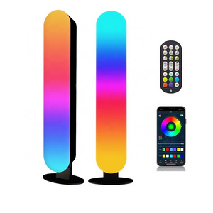 2pcs set RGB Multicolor Music Sync Color Changing Smart LED Light Bars for Game TV Background