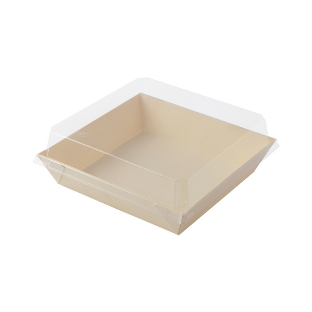 Trapezoidal Box Good Price Wood Wood Bento Box With Clear Window Take Out Food Sushi Takpak Brand Customized Logo From China