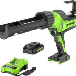 24V Cordless 10 oz. Caulk & Adhesive Gun 6-Speed Anti-Dripping with 2.0Ah USB Battery and Charger