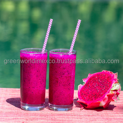 HOT!!! FROZEN DRAGON FRUIT PUREE WITH BEST PRICE FOR SUMMER - PITAYA PULP FROM VIETNAM WITH PREMIUM QUALITY AND SWEET TASTE