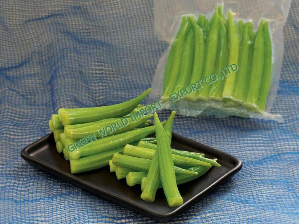 Frozen Okra Organic  From Viet Nam High Quality