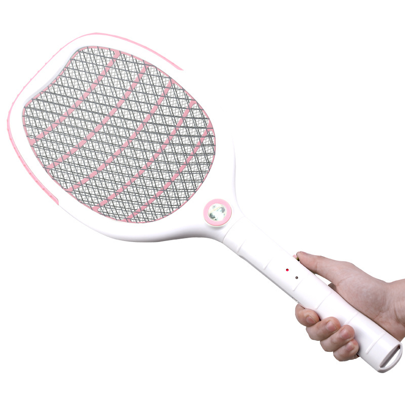 Rechargeable electric mosquito killer insect fly bug zapper mosquito racket