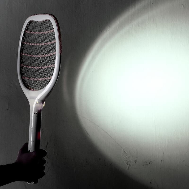 Rechargeable electric mosquito killer insect fly bug zapper mosquito racket