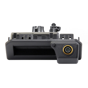 CVBS AHD 1080P Vehicle Trunk Handle With Water Spraying Reverse Backup Camera For Audi Q2 Q3 A5 A6 VW Polo Passat EOS Cayenne