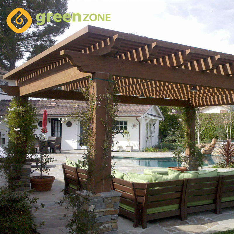 gazebo for garden Waterproof wood pergola