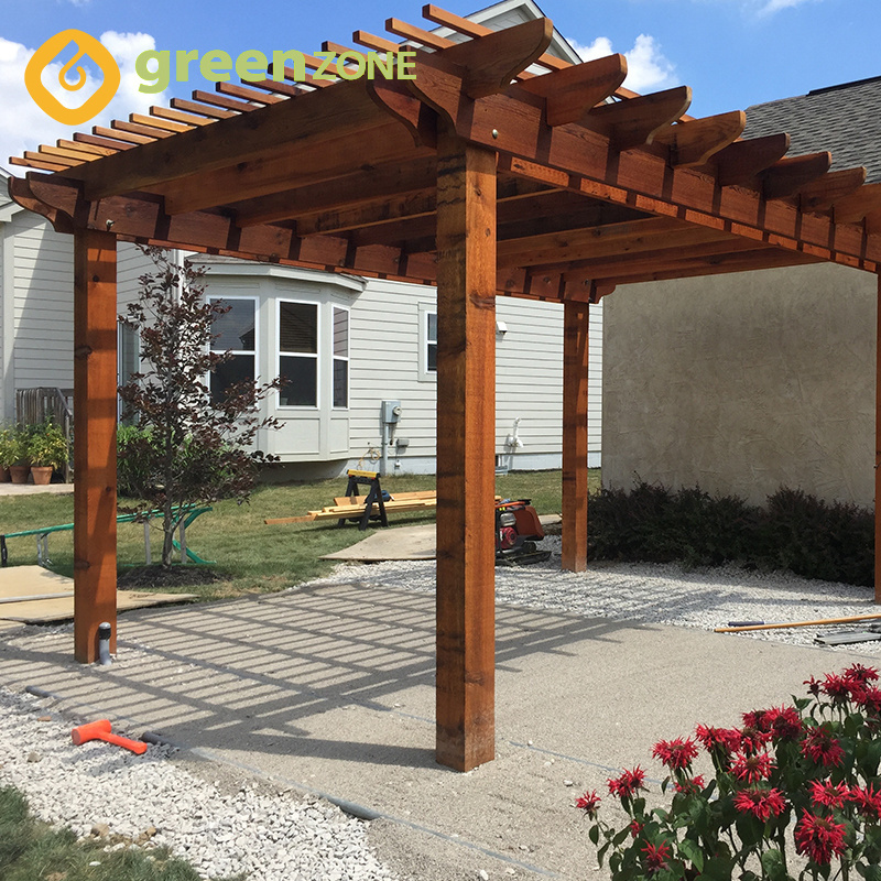 gazebo for garden Waterproof wood pergola