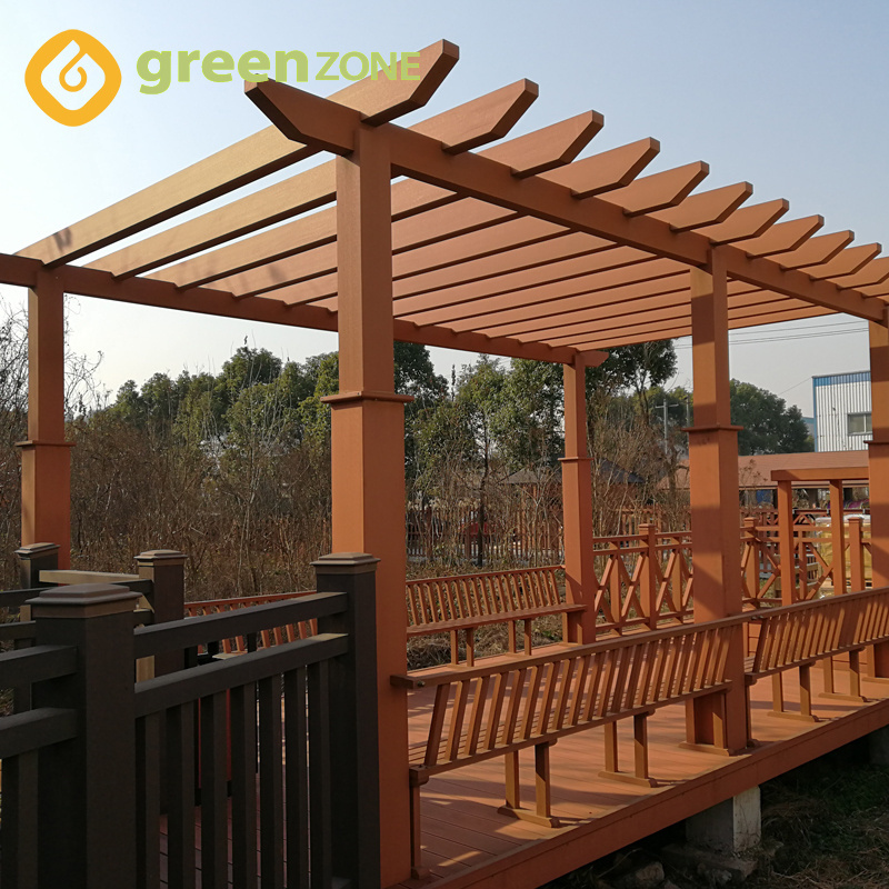 wood pergola outdoor Grape trellis gazebo garden