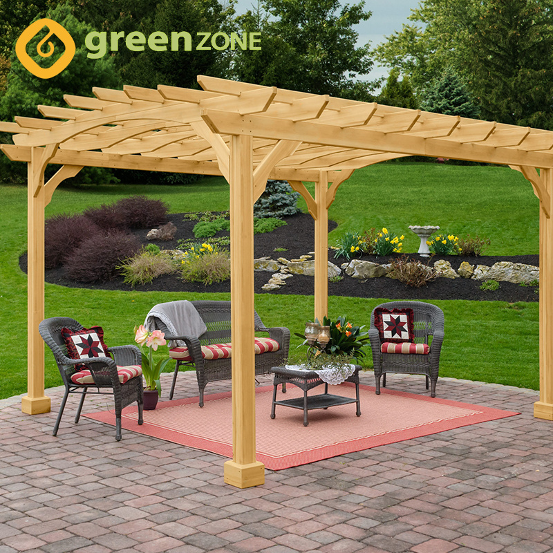 modern pergola Grape trellis garden aluminum pergola